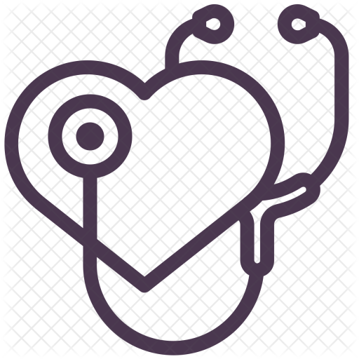 Care, Treatment, Hospital, Recovery, Stethoscope Icon - Food (512x512)