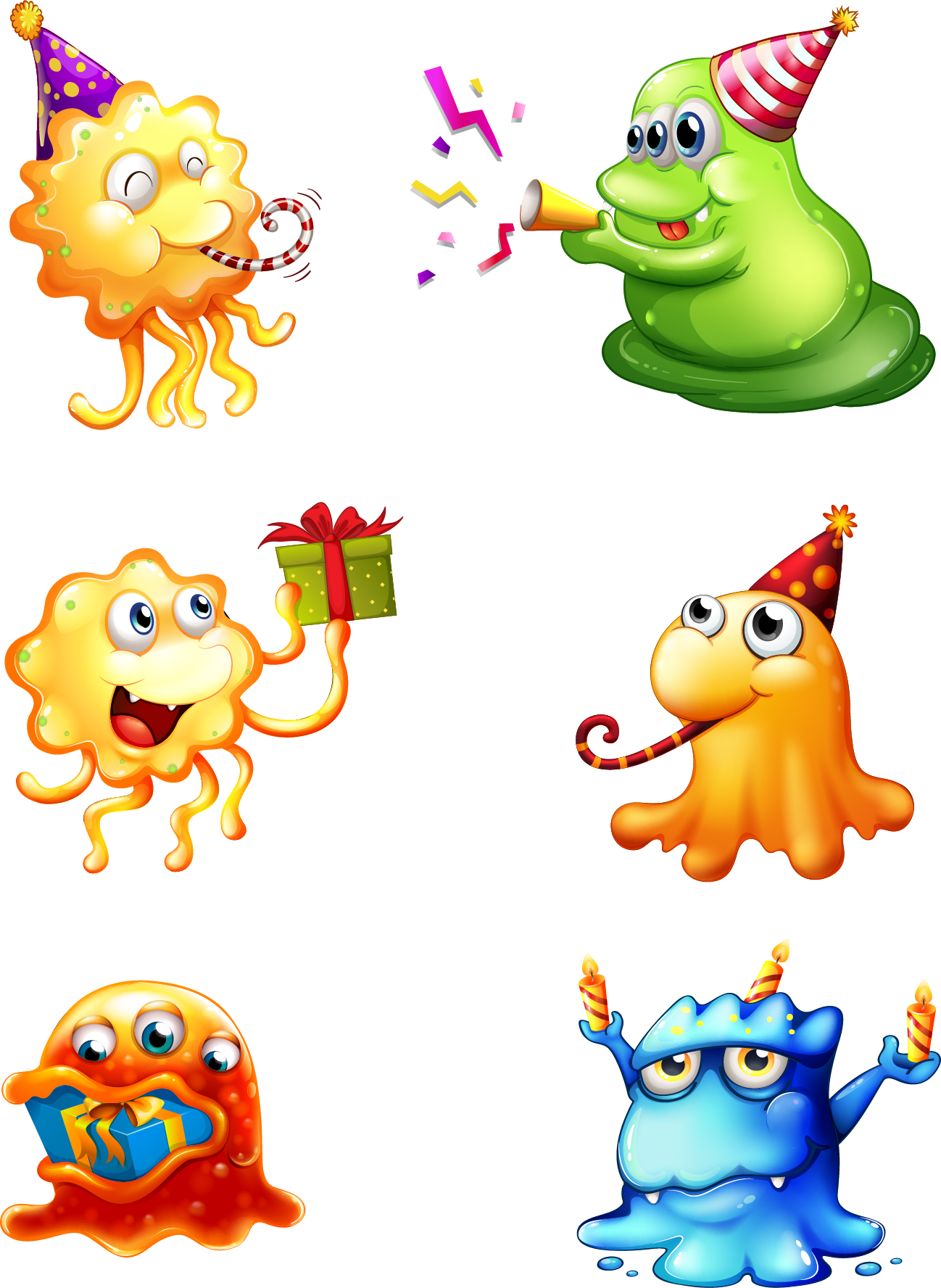Monster Cartoon Royalty Free Illustration - Monster Cartoon Royalty Free Illustration (1298x1776)