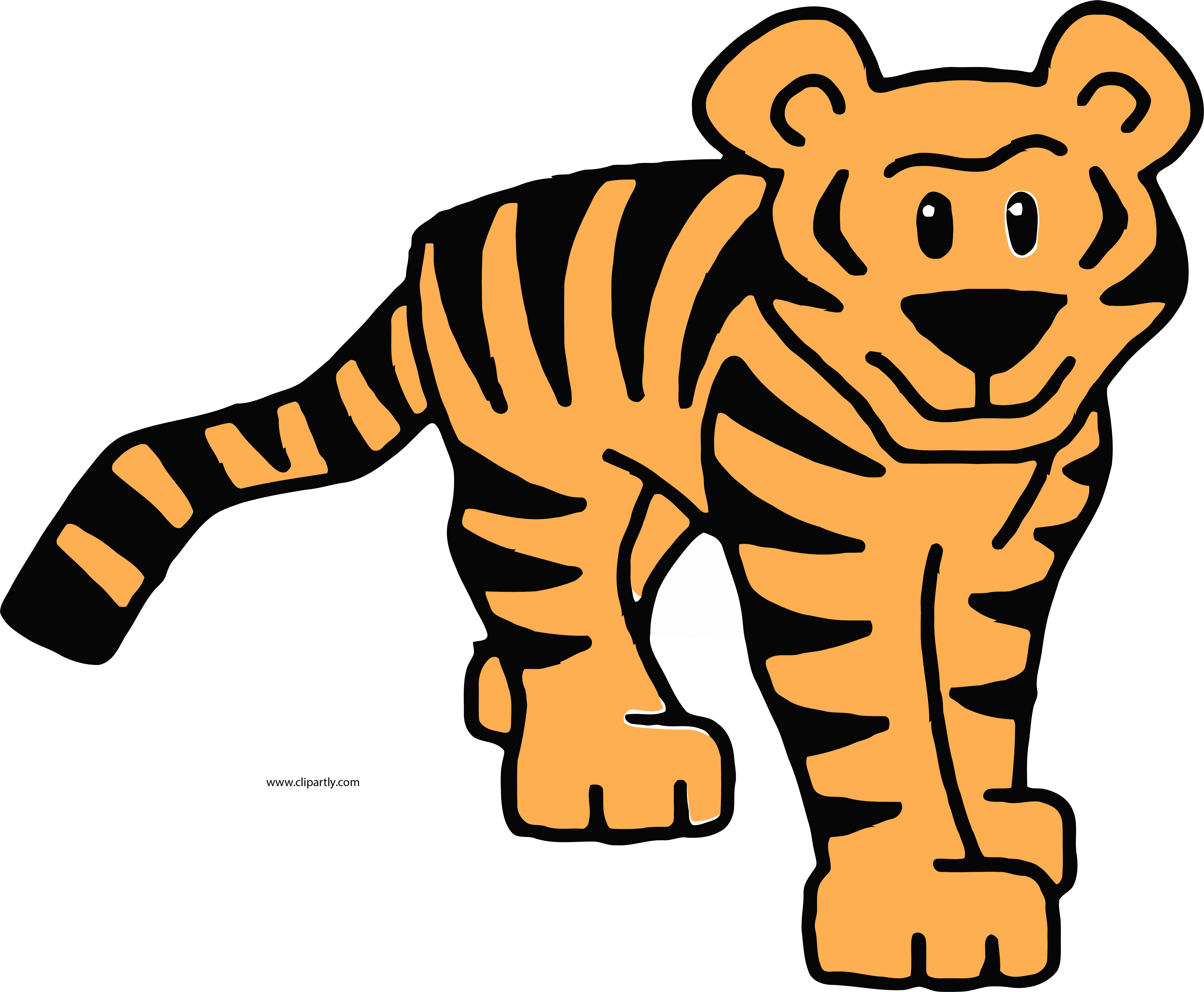 Some Tigger Clipart Png Image Download - Some Tigger Clipart Png Image Download (4994x4115)