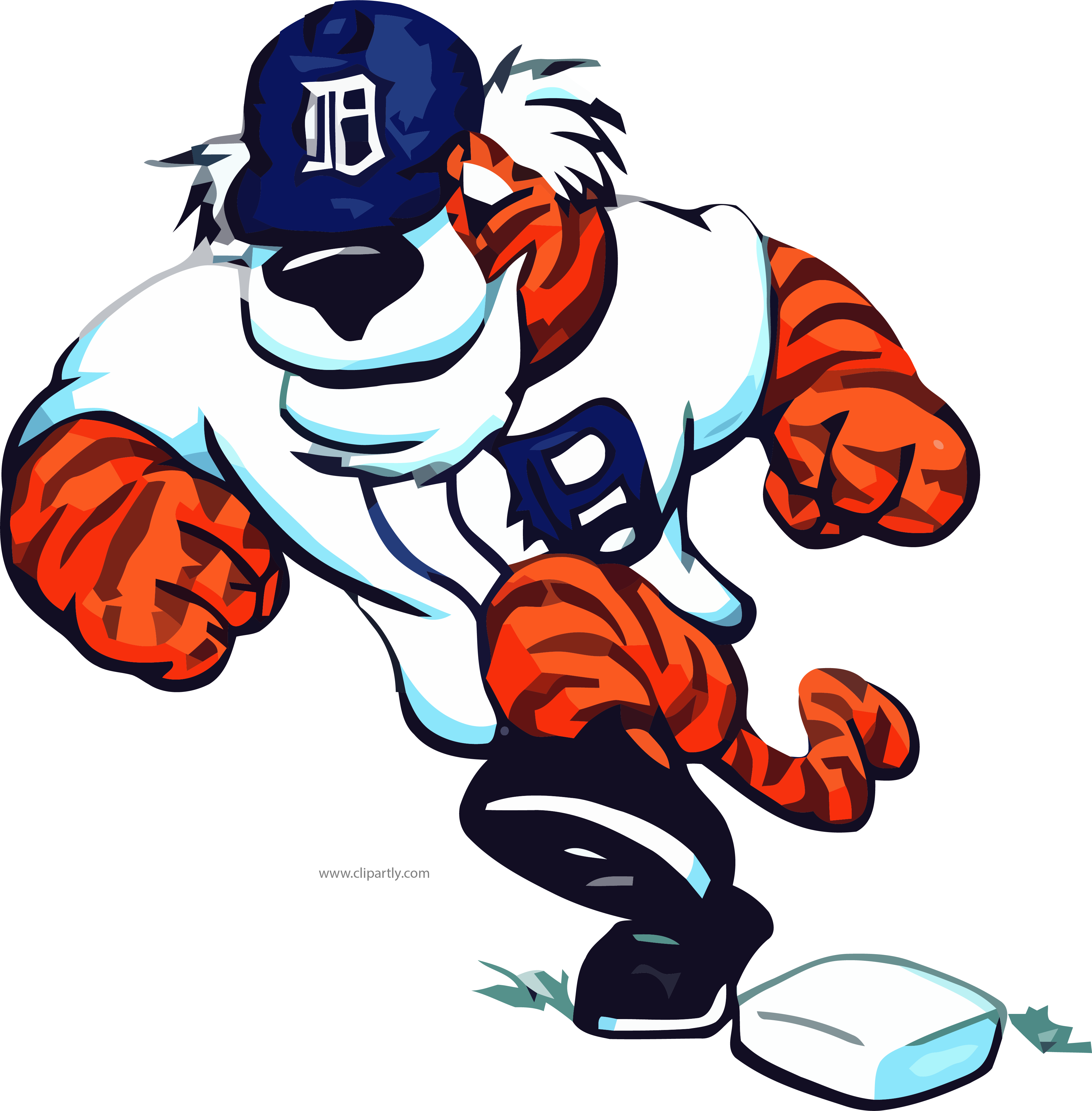 Cartoon Tigger Kick Clipart Png Download - Cartoon Tigger Kick Clipart Png Download (3803x3868)