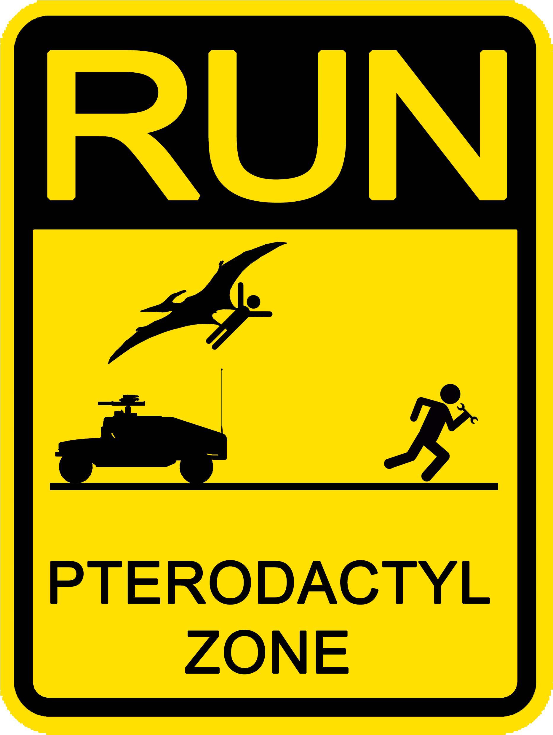 Dinosaur Pterodactyl Humvee Military Vehicle Mechanic - Hosiery (2550x2550)