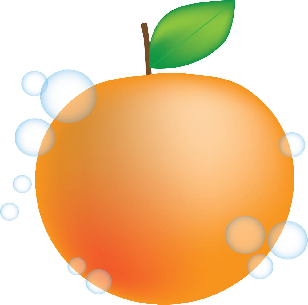 Peach Mandarin Orange Animation Clip Art - Peach Mandarin Orange Animation Clip Art (1001x993)