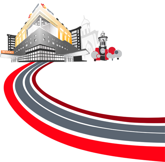 Ludhiana Runs For Good Health With Sps Hospitals - Illustration (559x550)