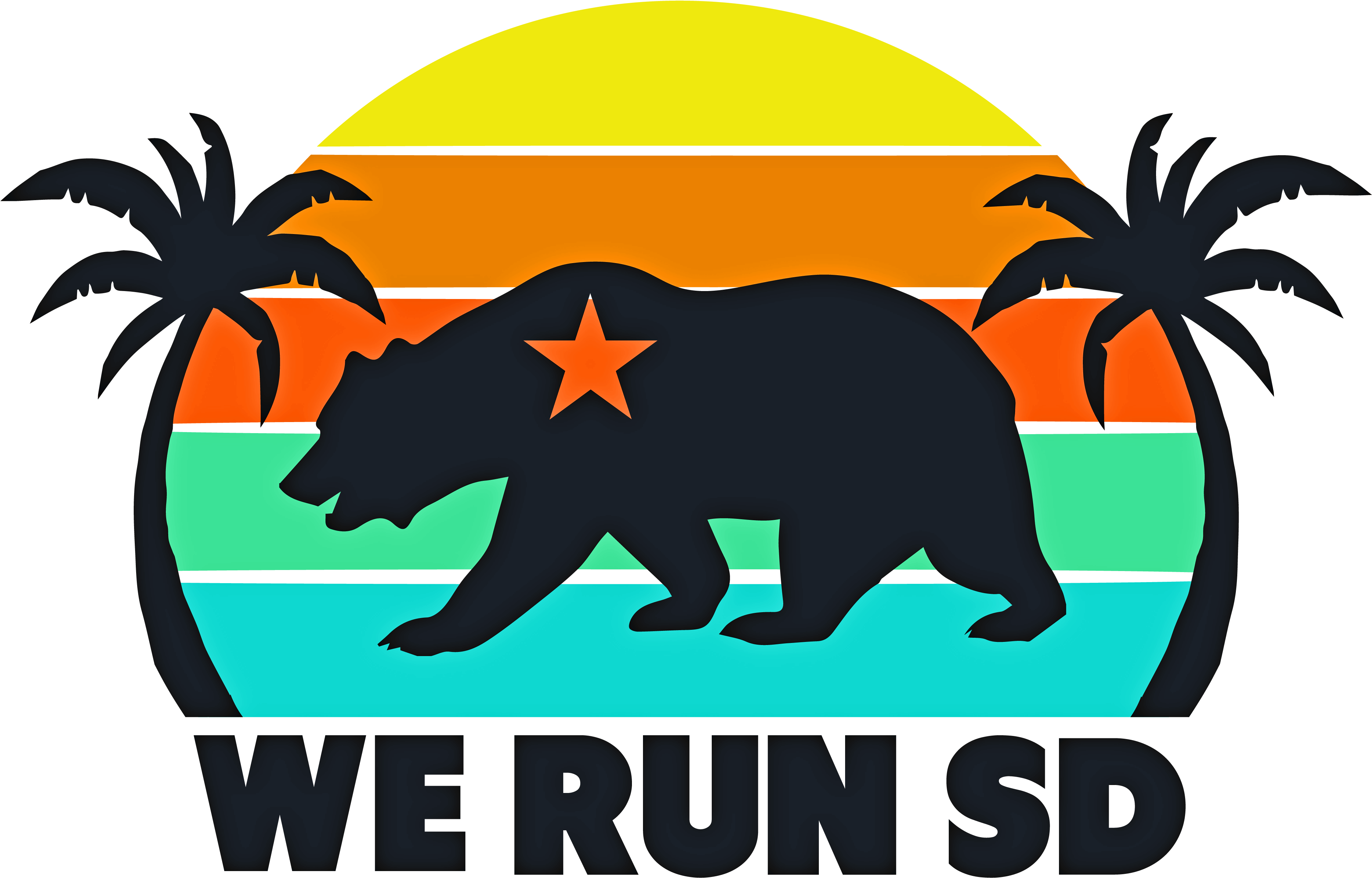 Summer Sweat Series Join Us For Summer Training This - Custom Blue California Bear Shower Curtain (4051x2727)