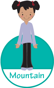 Stand Up Tall With Your Feet Together - Cartoon (363x363)