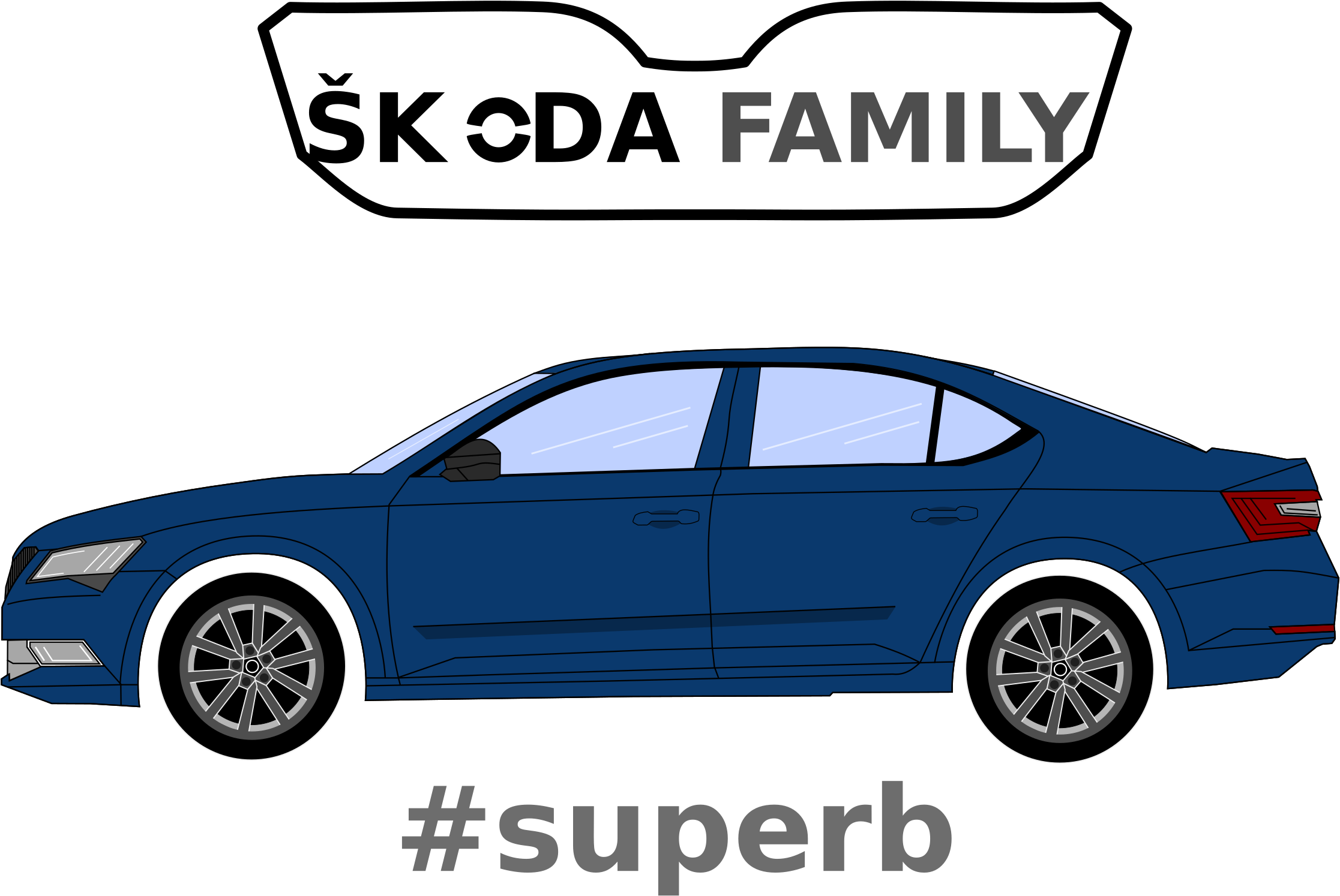 Clipart - Car Clipart Škoda (2400x1697)