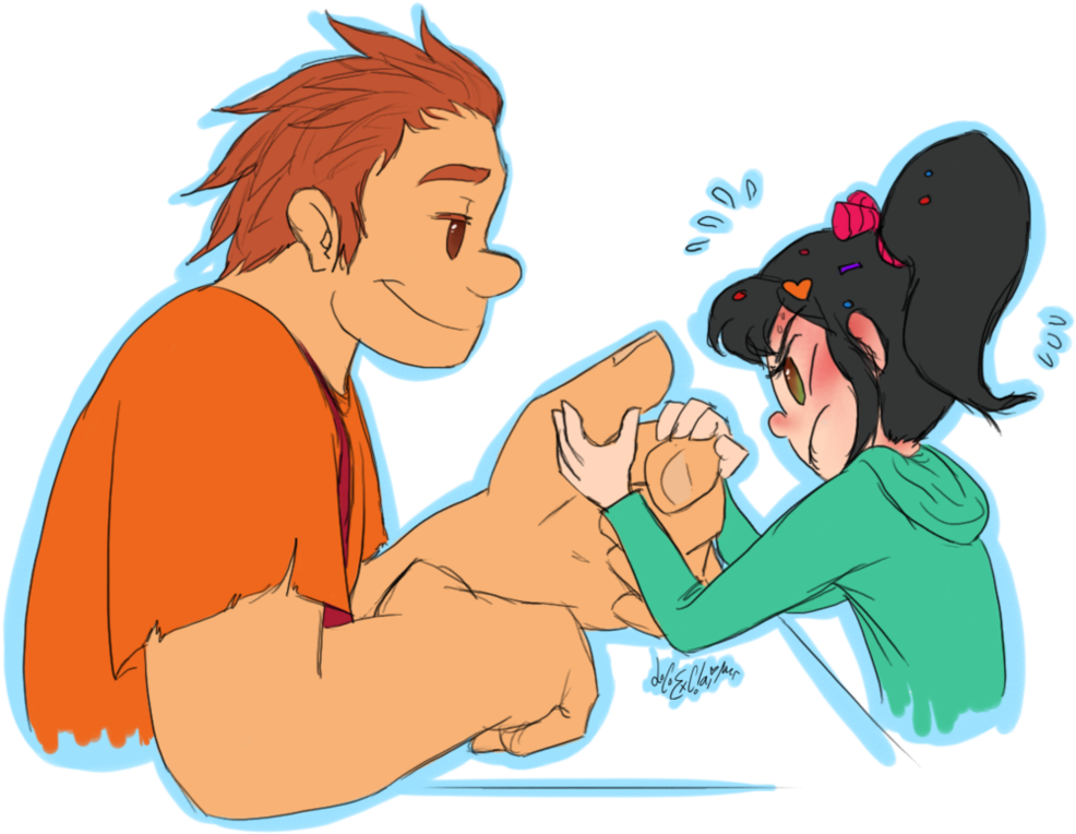 Arm Wrestling By Drgaster - Arm Wrestling (1010x792)