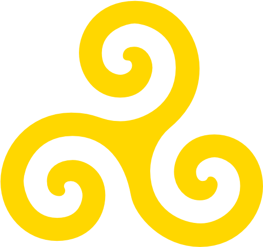 White Triskelion Png (512x512)