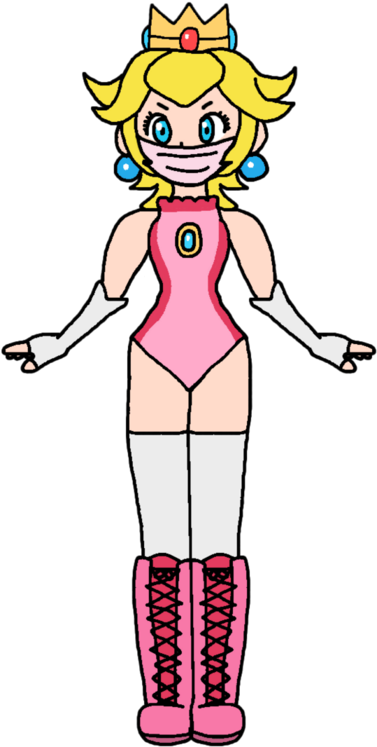 Wrestler By Katlime - Peach Outfits Canon Katlime (720x1109)
