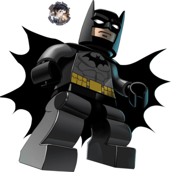 Lego Batman Clipart Png (346x349)