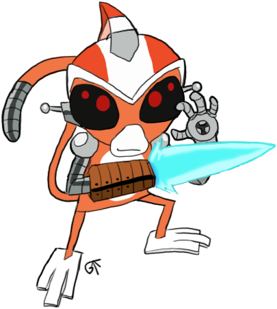 Mandarin By Gold-fang - Super Robot Monkey Team Hyperforce Go Mandarin (419x461)