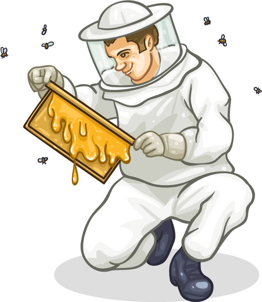 Find Near Me - Beekeeper Clipart Png (1024x1024)