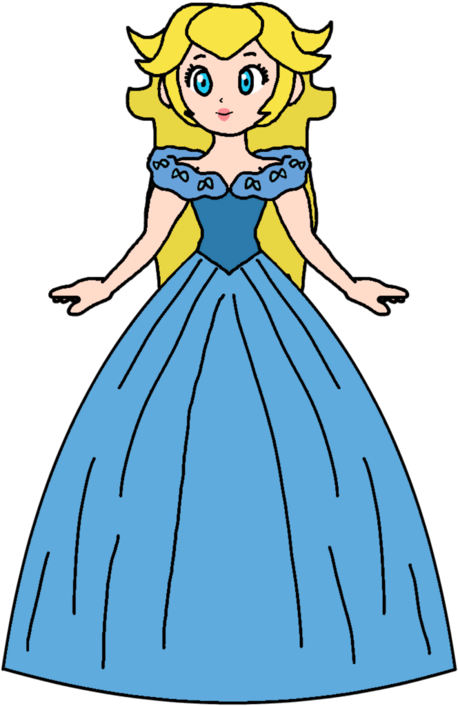 Cinderella By Katlime - Princess Peach Cinderella (786x1154)