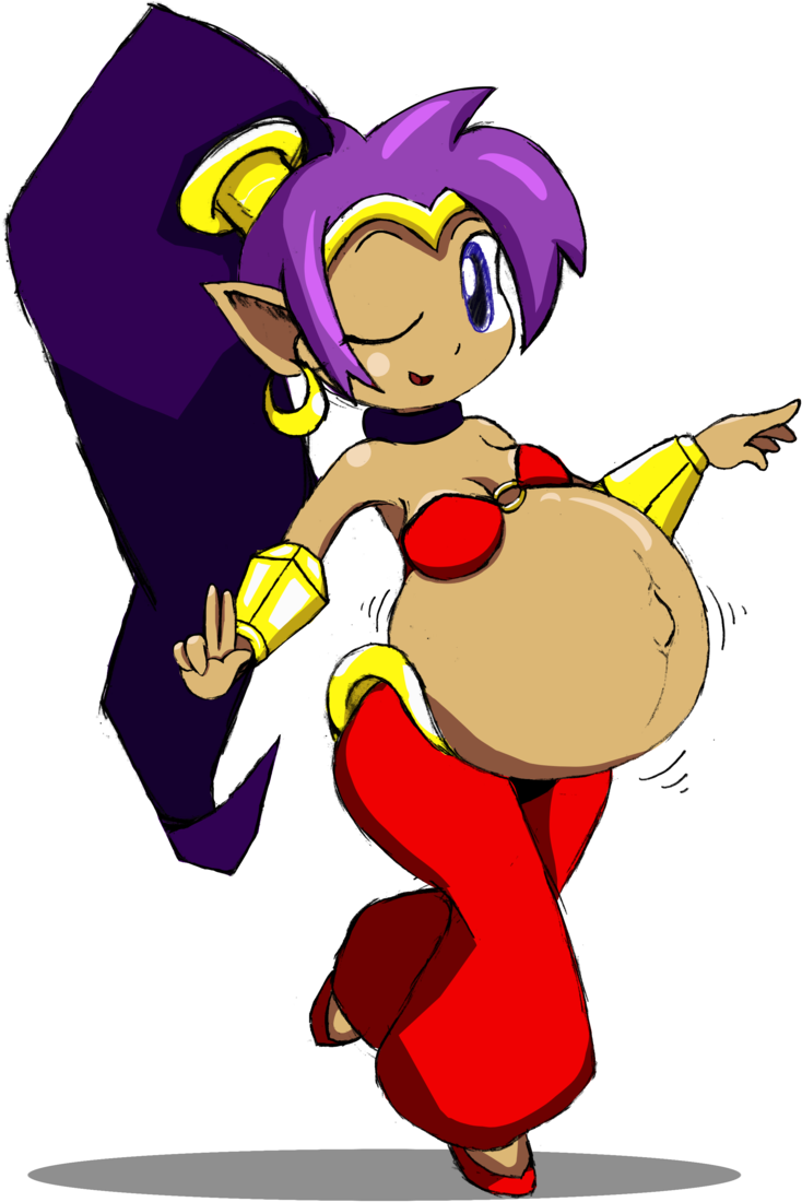 Ninshinobi 9 0 Half Genie Mama By Roji Panty Complex - Cartoon (1024x1156)