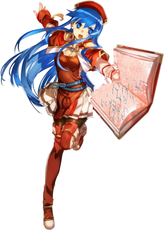 Roy Lilina Yearbook Book Message Fire Emblem Heroes - Lilina Fire Emblem Heroes (645x797)
