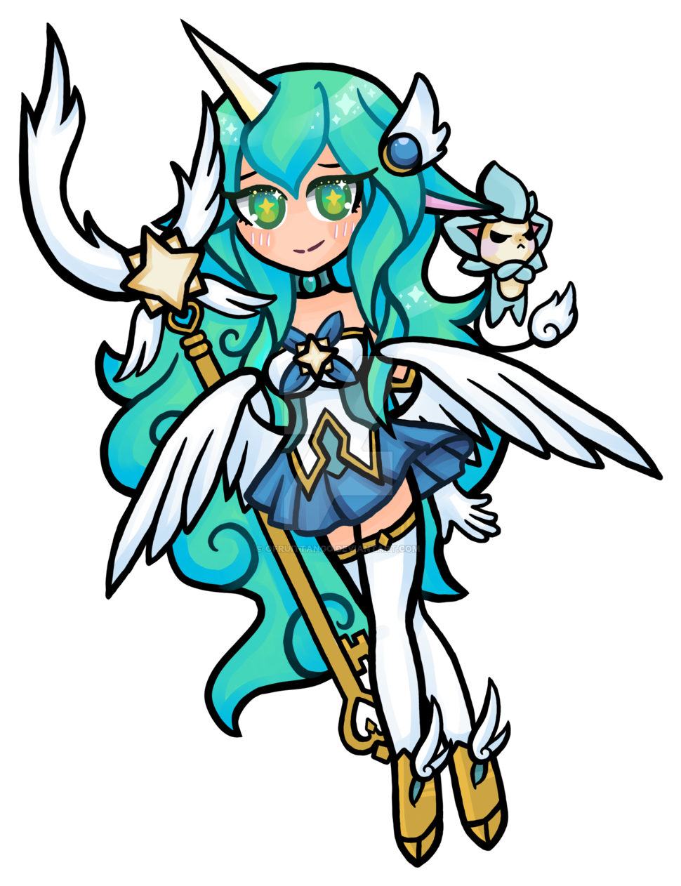Star Guardian Soraka By Ofruittango - Star Guardian Soraka By Ofruittango (1024x1324)