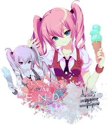 Kimikouzumaki 1 0 Sakura Miku - Anime Girl Holding Hair (469x471)