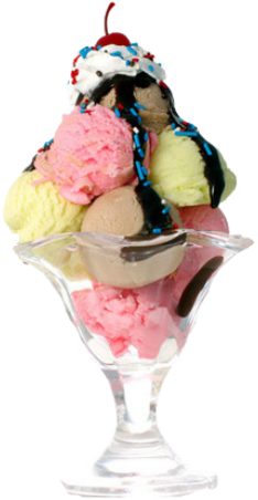 Fans, Warriors & Ice Cream - Paragraph About Ice Cream (381x480)