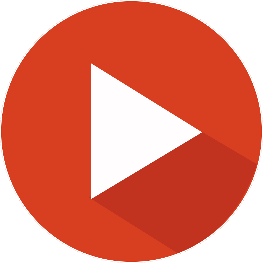 Cleanliness - Material Design Youtube Logo (1016x1016)