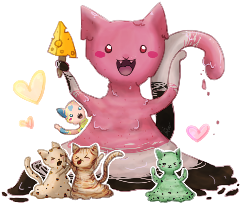 Ice Cream Kitties By Springsunshower - Tmnt 2012 Ice Cream Kitty (1024x931)