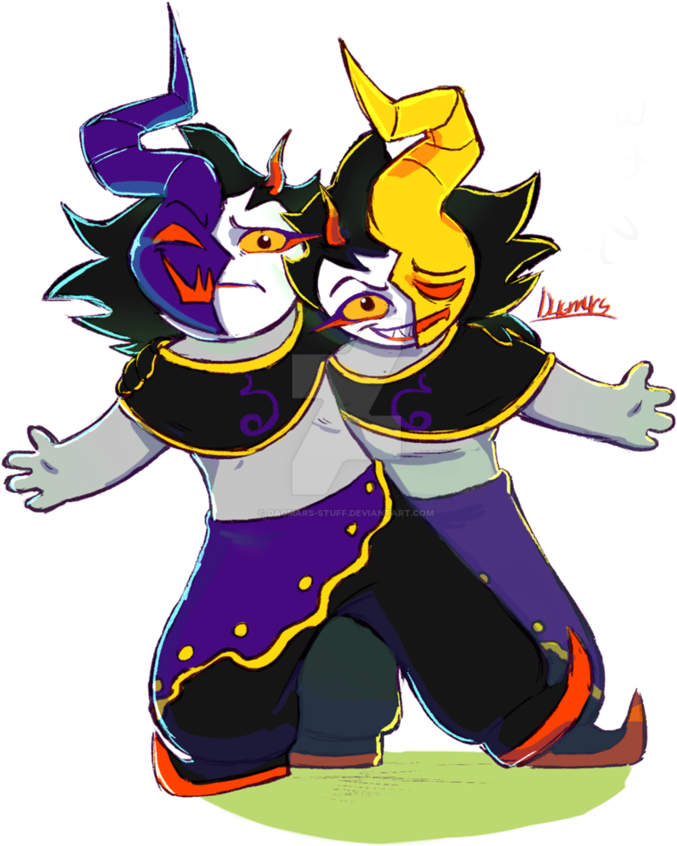 View Deviation - Troll Call Twins Homestuck (810x987)