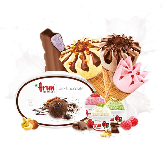 Arun Ice Cream Png (585x496)
