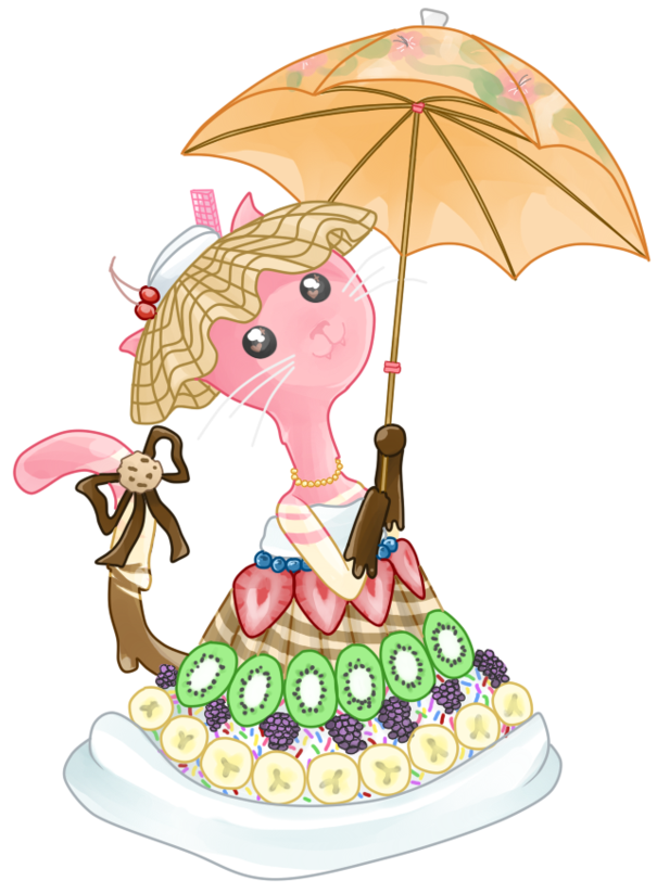 Ice Cream Kitty Dress By Neko-mirichan - Ice Cream (1024x833)