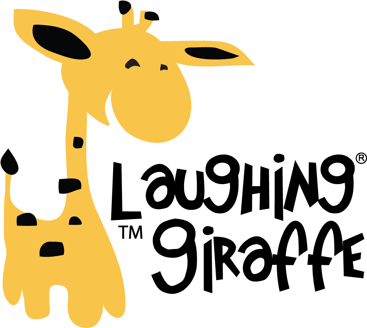 The Laughing Giraffe Logo - Laughing Giraffe Cotton Receiving Blanket - Quantity(1) (1298x1152)
