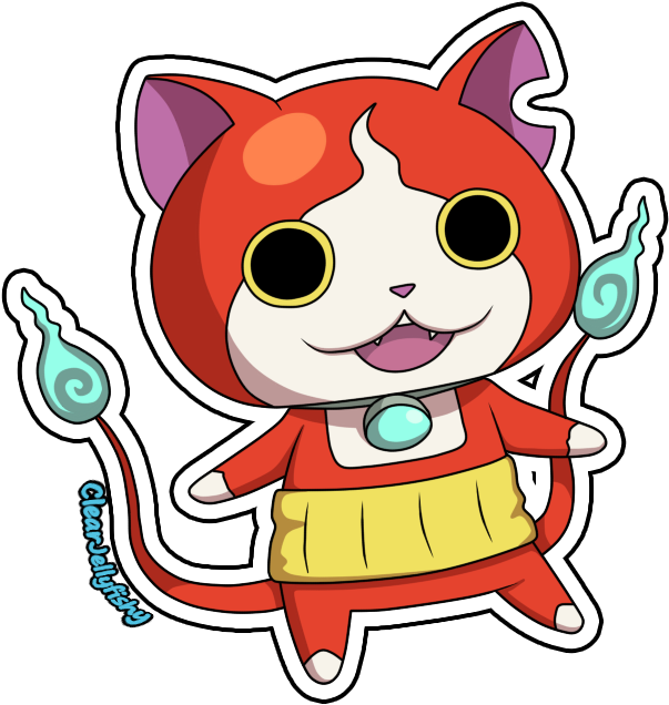 Jibanyan By Setsurachii - Free Printable Colouring Pages Yokai Watch Jibanyan (616x648)
