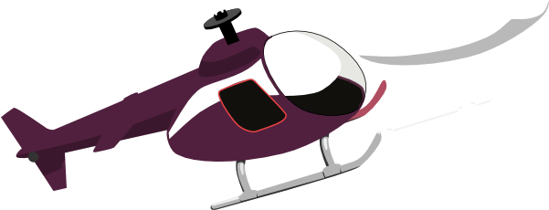 Red Helicopter Tilt Clip Art - Portable Network Graphics (600x297)