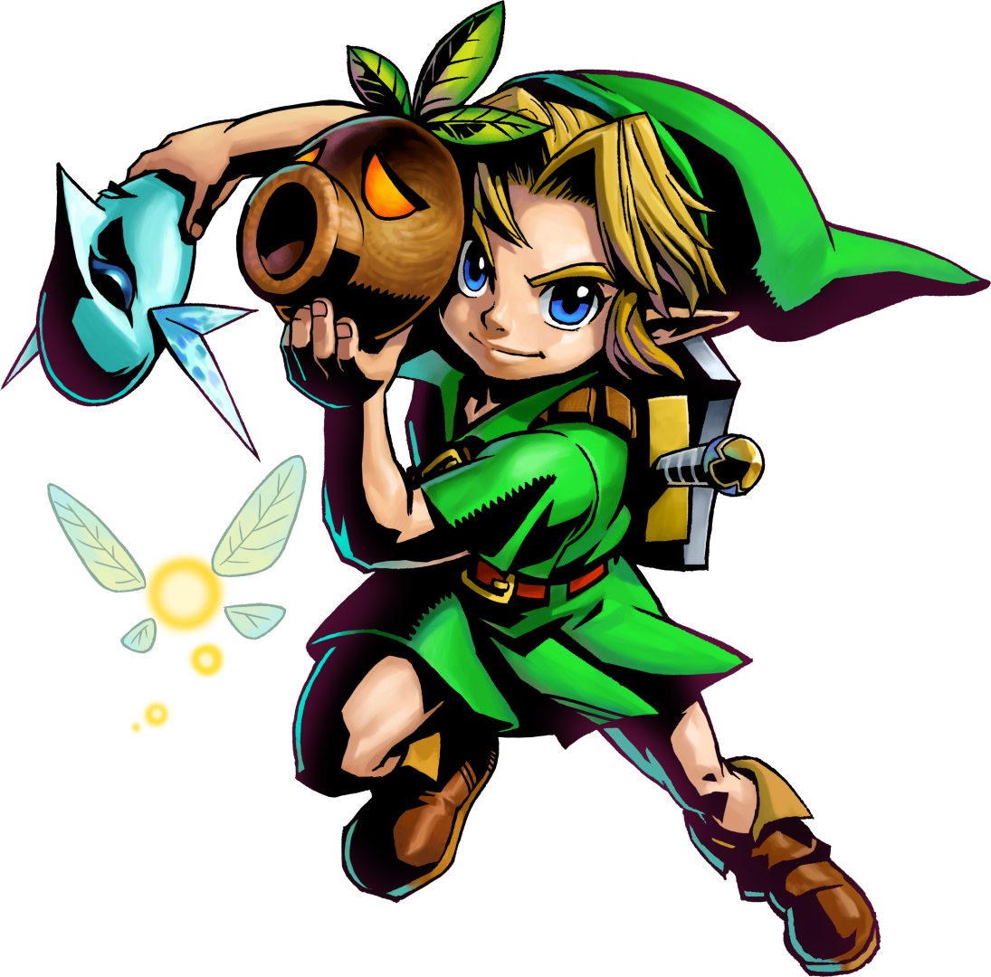 Link Legend Of Zelda Majora's Mask (1095x1080)