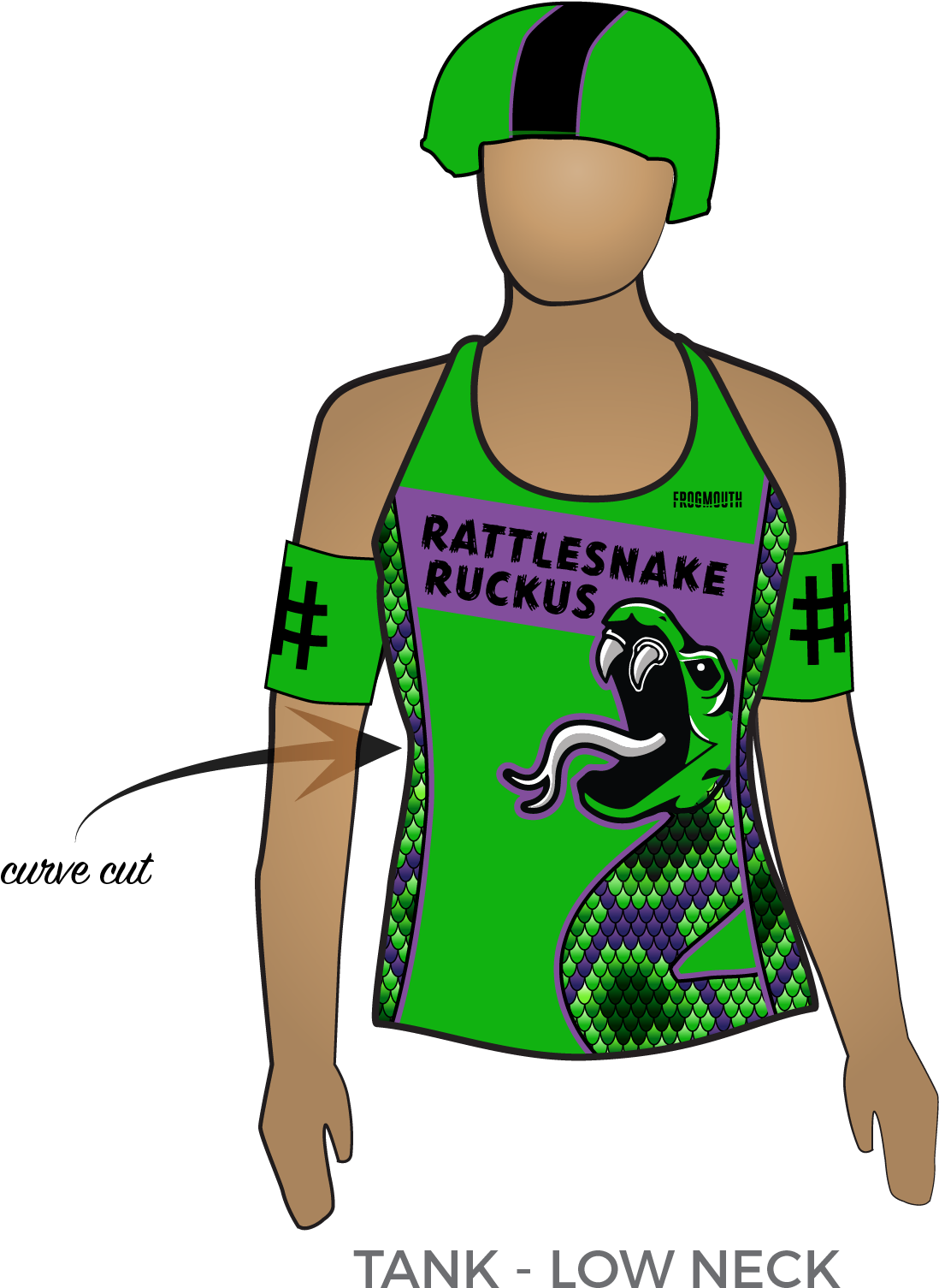 Yellow Rose Derby Girls, Rattlesnake Ruckus - Roller Derby (1651x1651)