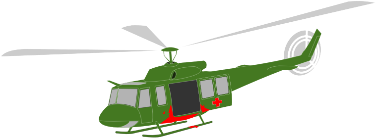 Free Green Helicopter Clip Art - Helicopter Rotor (787x337)