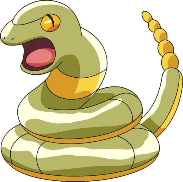023 Ekans Shiny - Bone Type Pokemon Names (603x600)