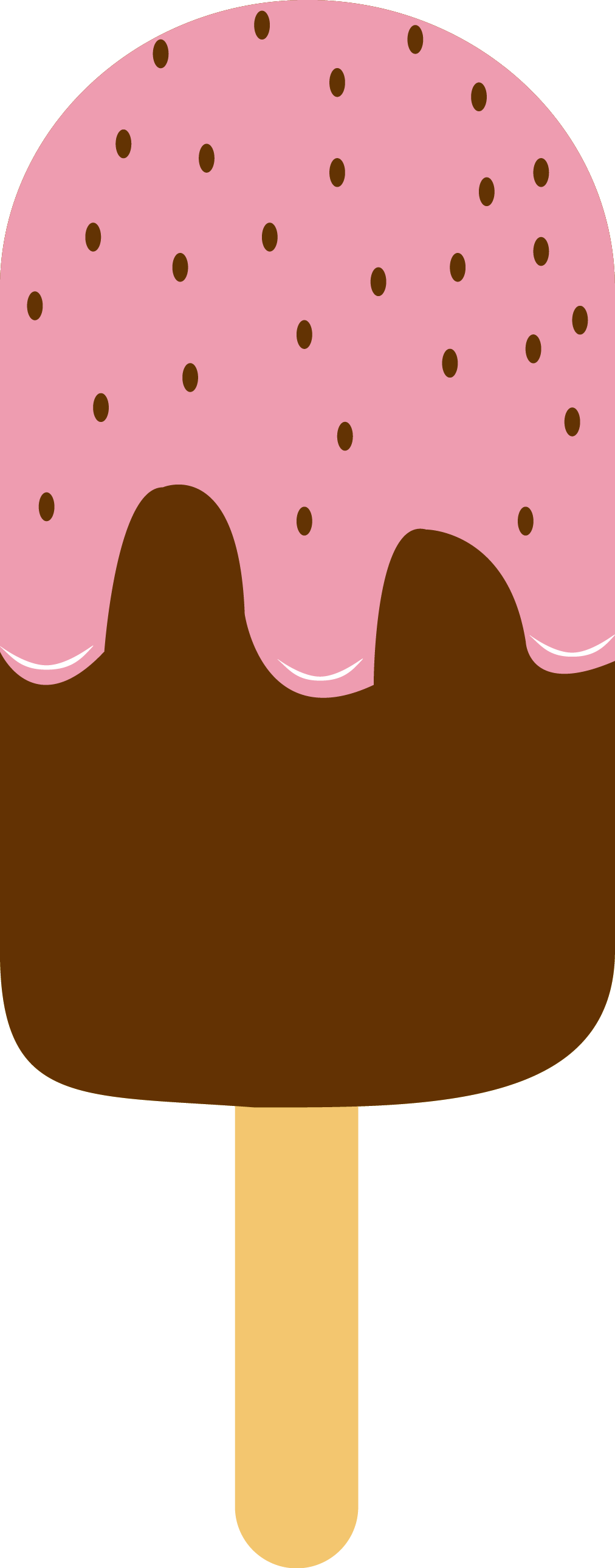 Photo By @daniellemoraesfalcao - Ice Cream Stick Clipart (1012x2579)