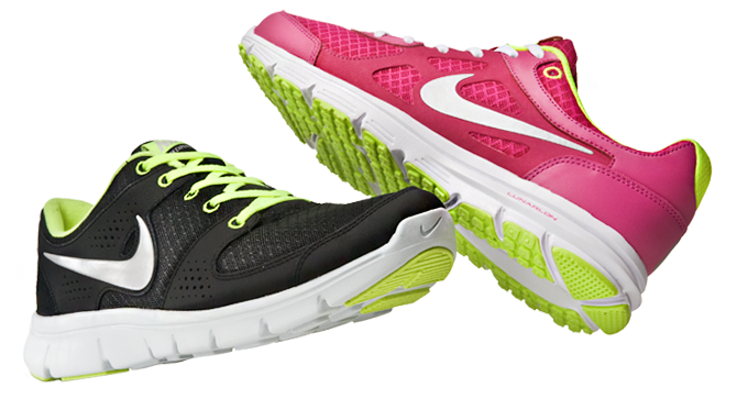 Running Shoes Png Clipart - Nike Sport Shoes Png (670x363)