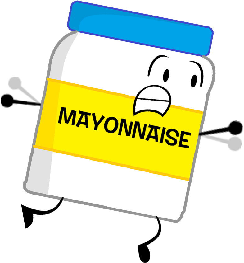 Mayonnaise-0 - Clip Art (802x863)
