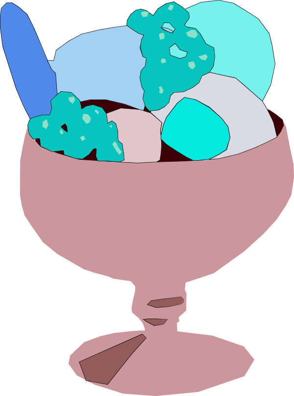 Ice Cream Cup Clipart - Ice Cream Cups Icon (600x808)