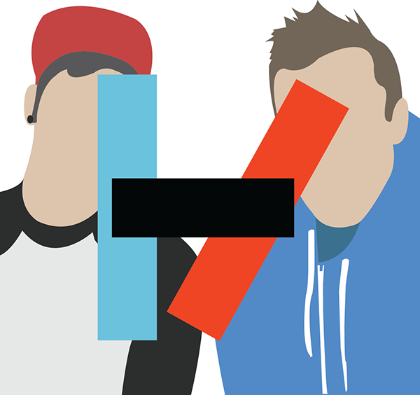With The Bands Logo - Twenty One Pilots Logos Png (600x564)