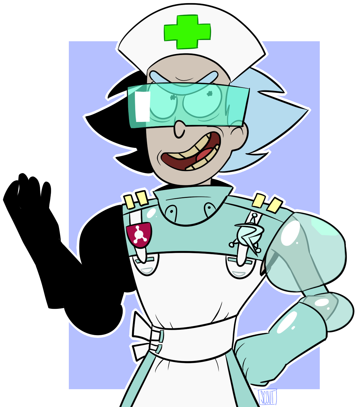 Surgeon Rick - Rick Sanchez (1164x1322)