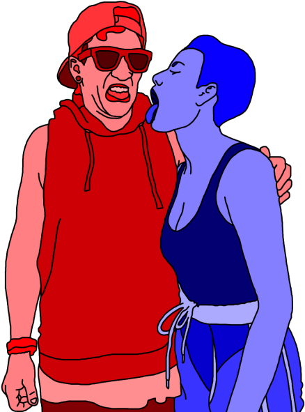 Joshua Dun And Ashley Nicolette Frangipane (halsey) - Josh Dun Clip Art (500x667)