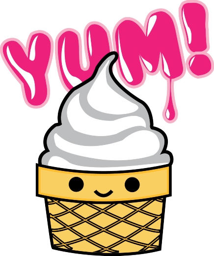 Order Now - Soft Serve Ice Creams (436x521)