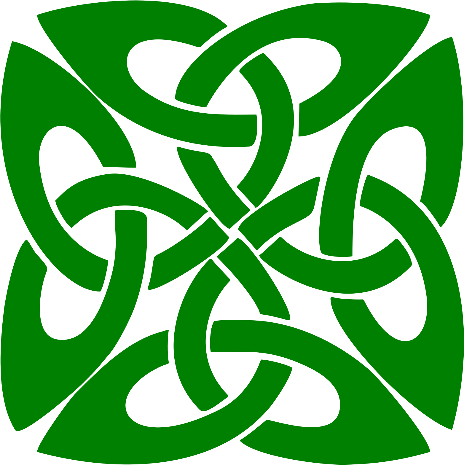 Clipart - Celtic Knot - Celtic Knots Bib (1697x2400)