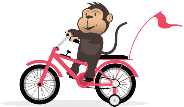 Use A Discounted Courier Service To Get Your Bike Collected - Monkey On A Bike Png (600x350)