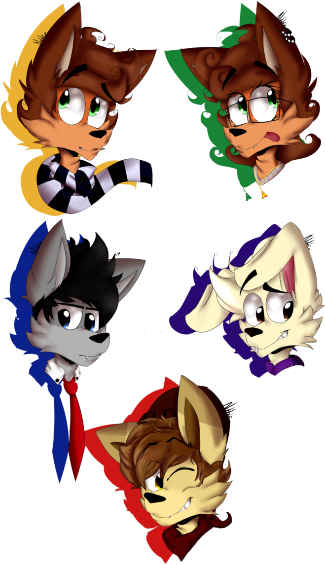 Nightmares Untold Headshots - Cartoon (679x1176)