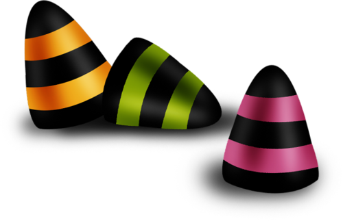 Halloween Ii, Halloween Clipart, Holidays Halloween, - Triangle (500x323)