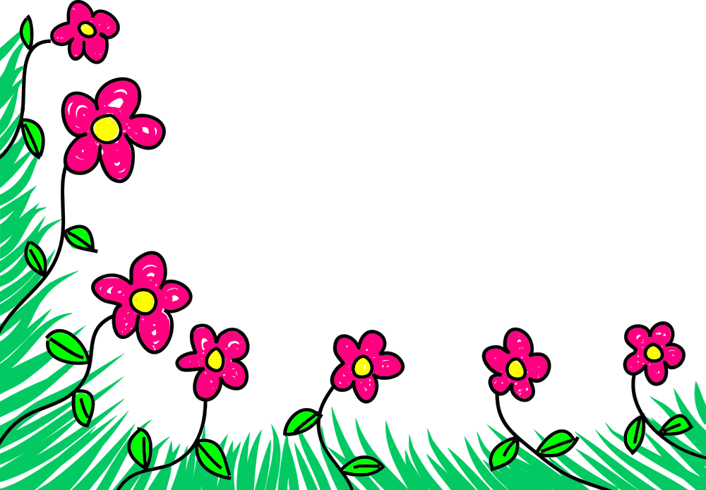 Clip Art Details - Flower Girl Thanks Card (2400x1667)