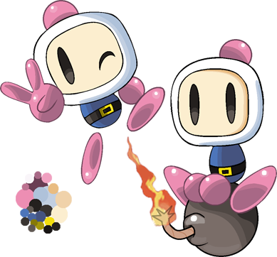 Cheerful White By Caitlinthestargirl - Cartoon (389x362)