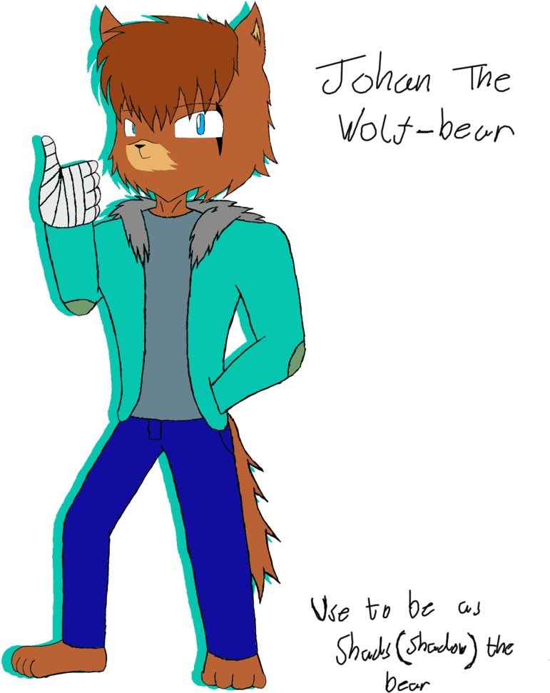 Johan The Wolf Bear By Blue Megalovania - Megalovania (774x1032)