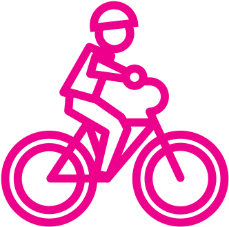 Independent Travel - Bike Icon (382x382)